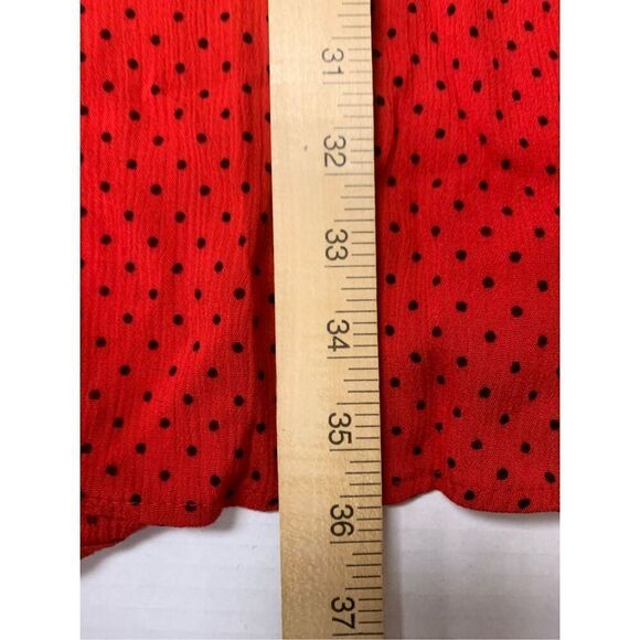 Vintage Polka Dot Patterned A-Line Skirt - Picture 7 of 7